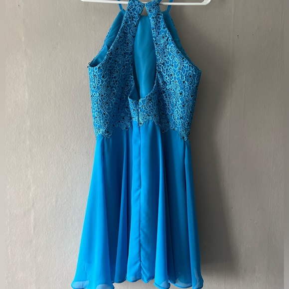 Vnaix Light Blue Homecoming Dress - Picture 2 of 5